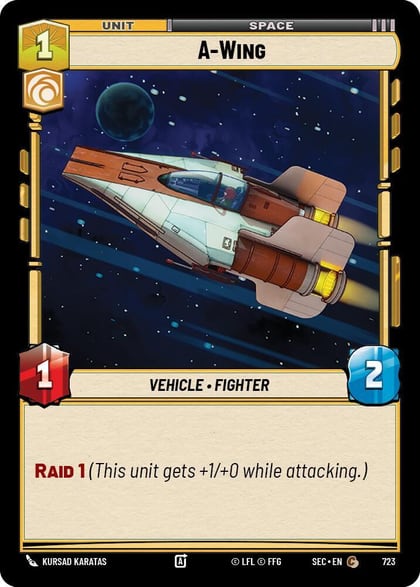 A-Wing (Foil), Secrets of Power 723