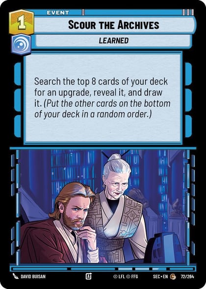 Scour the Archives, Secrets of Power 72/264