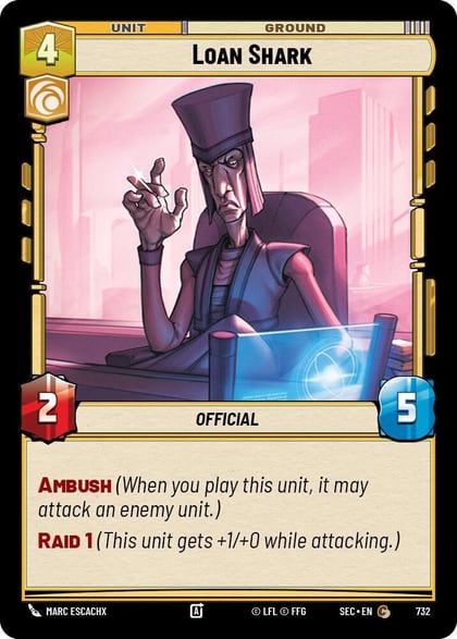 Loan Shark (Foil), Secrets of Power 732
