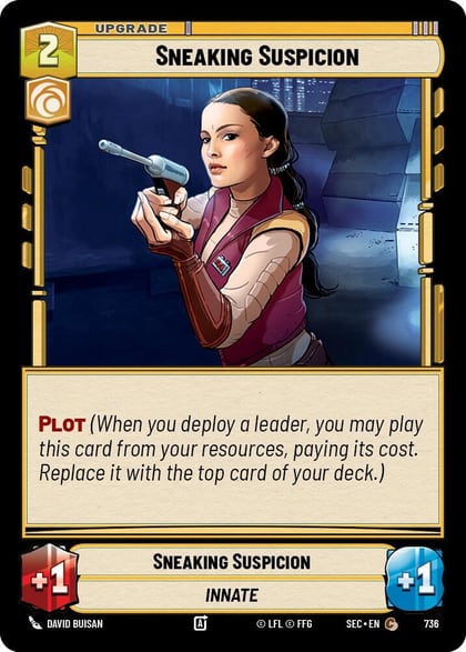 Sneaking Suspicion (Foil), Secrets of Power 736