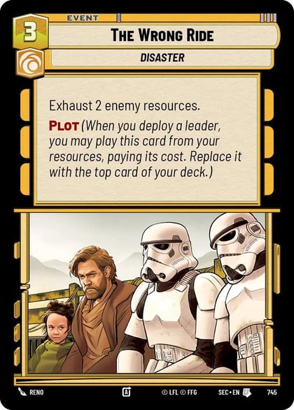 The Wrong Ride (Foil), Secrets of Power 745