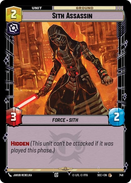 Sith Assassin (Foil), Secrets of Power 748