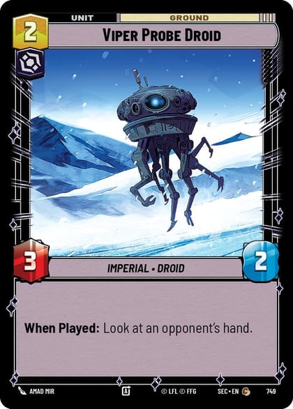 Viper Probe Droid (Foil), Secrets of Power 749