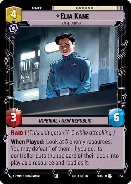 Elia Kane - False Convert (Foil), Secrets of Power 752