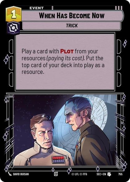 When Has Become Now (Foil), Secrets of Power 755