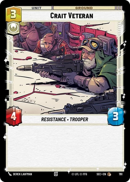 Crait Veteran (Foil), Secrets of Power 761