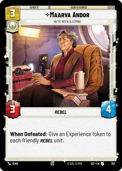 Maarva Andor - We've Been Sleeping (Foil), Secrets of Power 762