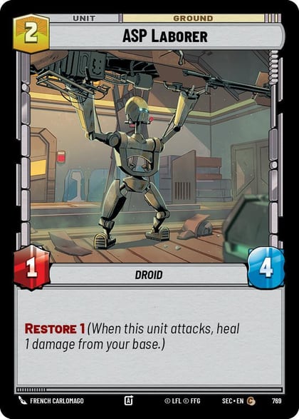 ASP Laborer (Foil), Secrets of Power 769