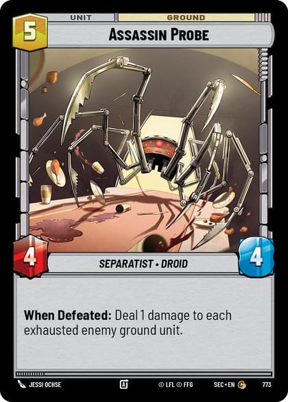 Assassin Probe (Foil), Secrets of Power 773