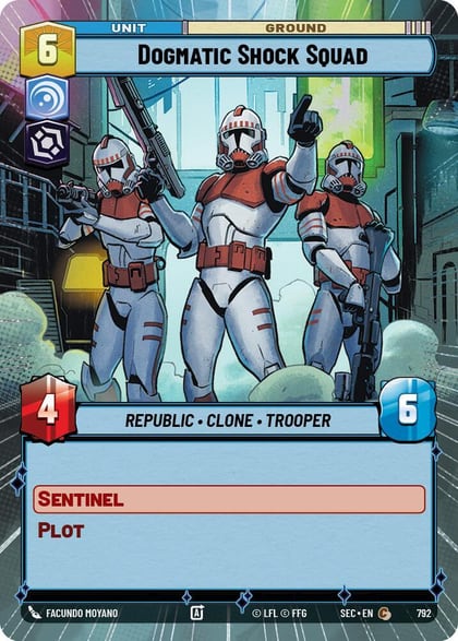 Dogmatic Shock Squad (Hyperspace Foil), Secrets of Power 792