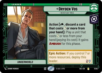 Dryden Vos - I Never Ask Twice, Secrets of Power 7/264