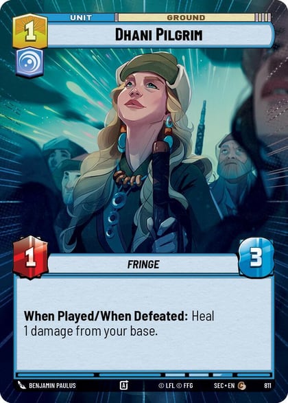 Dhani Pilgrim (Hyperspace Foil), Secrets of Power 811