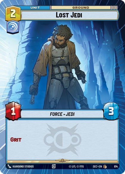 Lost Jedi (Hyperspace Foil), Secrets of Power 814