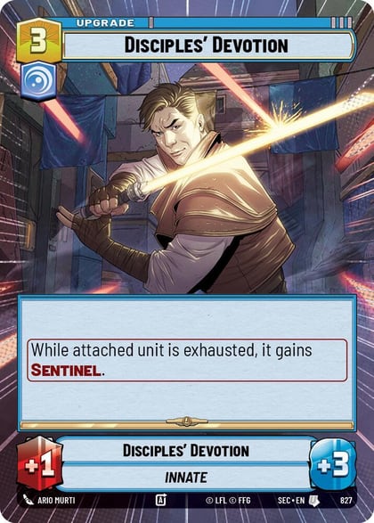 Disciples' Devotion (Hyperspace Foil), Secrets of Power 827