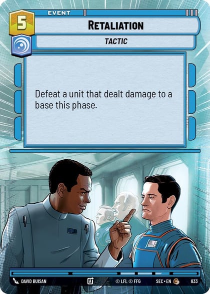 Retaliation (Hyperspace Foil), Secrets of Power 833