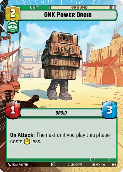 GNK Power Droid (Hyperspace Foil), Secrets of Power 866