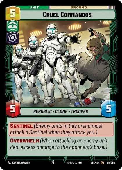 Cruel Commandos, Secrets of Power 86/264
