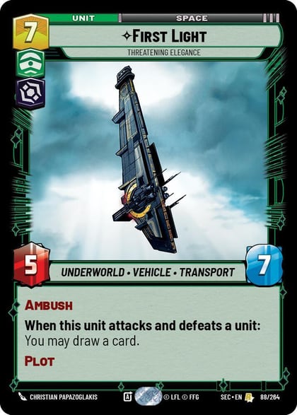 First Light - Threatening Elegance, Secrets of Power 88/264