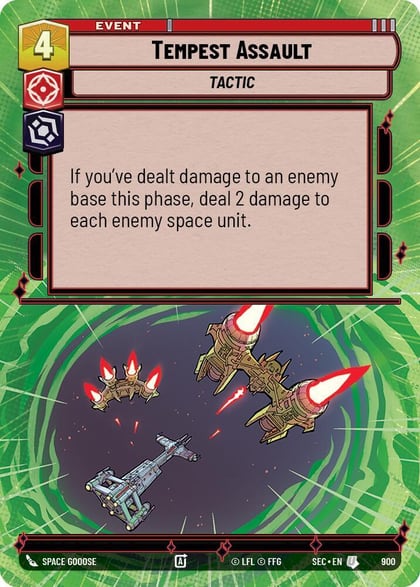 Tempest Assault (Hyperspace Foil), Secrets of Power 900