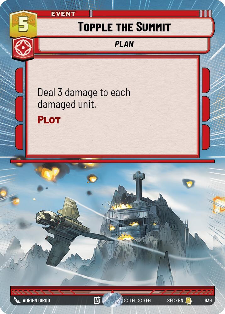 Topple the Summit (Hyperspace Foil), Secrets of Power 939