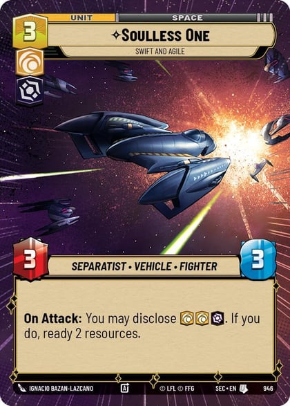 Soulless One - Swift and Agile (Hyperspace Foil), Secrets of Power 946