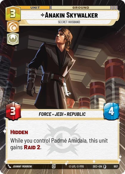 Anakin Skywalker - Secret Husband (Hyperspace Foil), Secrets of Power 957