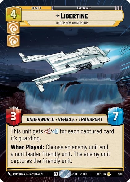 Libertine - Under New Ownership (Hyperspace Foil), Secrets of Power 968