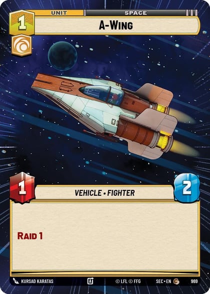 A-Wing (Hyperspace Foil), Secrets of Power 969