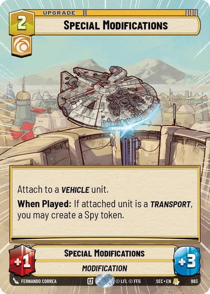 Special Modifications (Hyperspace Foil), Secrets of Power 983