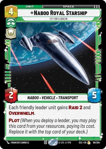 Naboo Royal Starship - Fit For A Queen, Secrets of Power 99/264