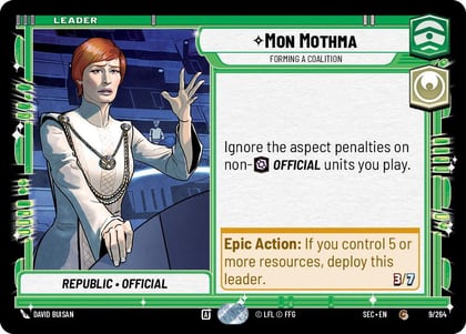 Mon Mothma - Forming a Coalition, Secrets of Power 9/264