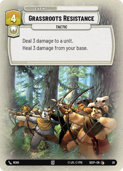 Grassroots Resistance, Secrets of Power: Weekly Play Promos #660680