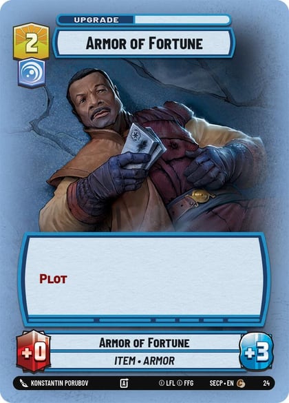 Armor of Fortune (Foil), Secrets of Power: Weekly Play Promos #660684