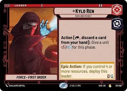 Kylo Ren - Rash and Deadly, Shadows of the Galaxy 011/262