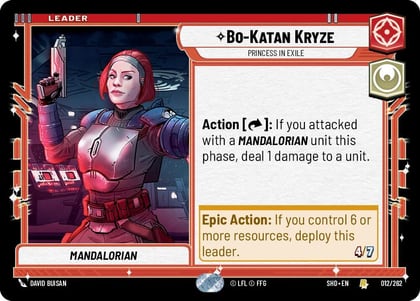 Bo-Katan Kryze - Princess in Exile, Shadows of the Galaxy 012/262