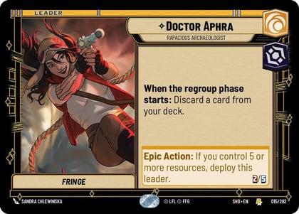 Doctor Aphra - Rapacious Archaeologist, Shadows of the Galaxy 015/262
