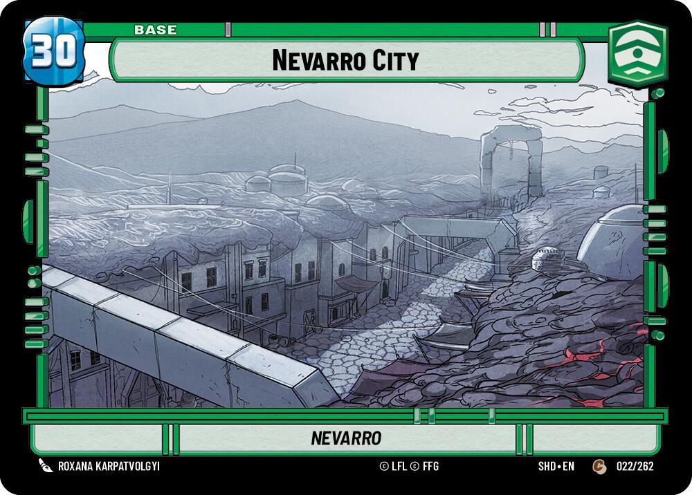 Nevarro City // Shield, Shadows of the Galaxy 022 // T02