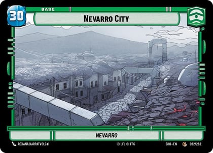 Nevarro City // Shield, Shadows of the Galaxy 022 // T02