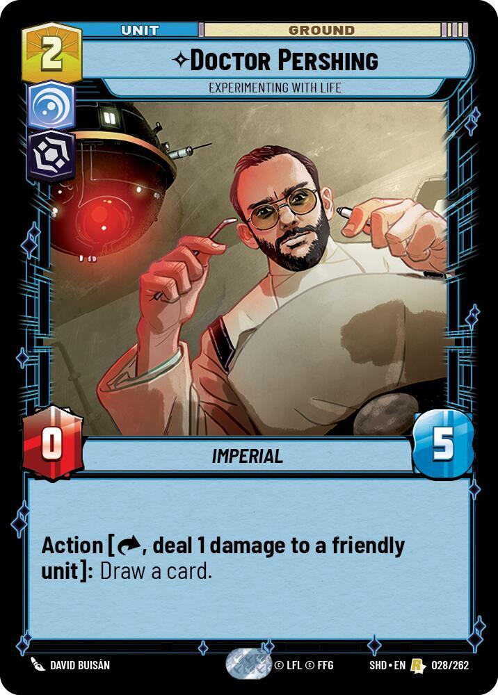 Doctor Pershing - Experimenting With Life, Shadows of the Galaxy 028/262