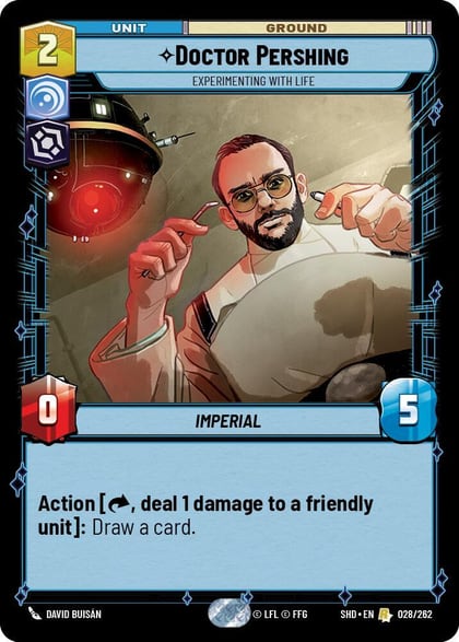 Doctor Pershing - Experimenting With Life, Shadows of the Galaxy 028/262