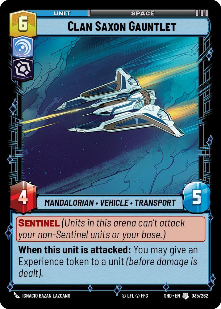Clan Saxon Gauntlet, Shadows of the Galaxy 035/262