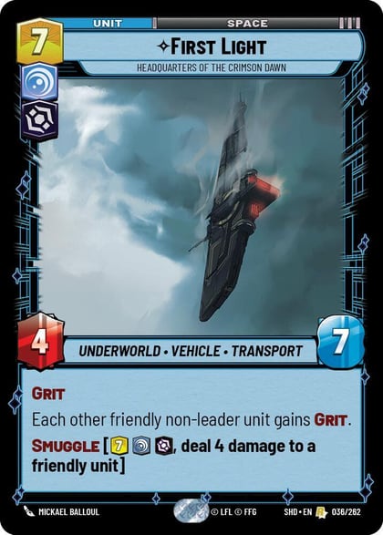 First Light - Headquarters of the Crimson Dawn, Shadows of the Galaxy 036/262