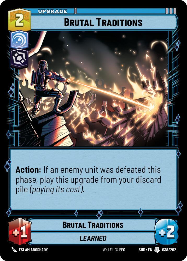 Brutal Traditions, Shadows of the Galaxy 038/262