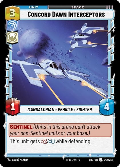 Concord Dawn Interceptors, Shadows of the Galaxy 042/262