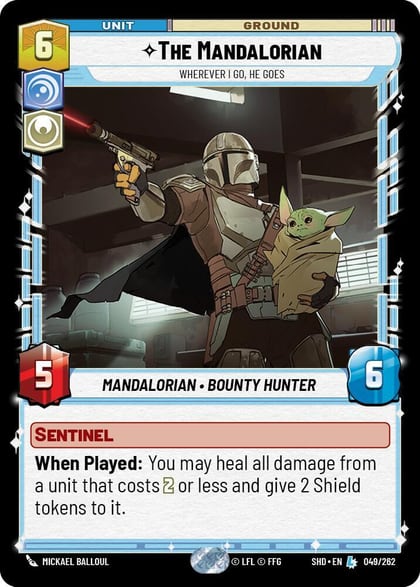 The Mandalorian - Wherever I Go, He Goes, Shadows of the Galaxy 049/262