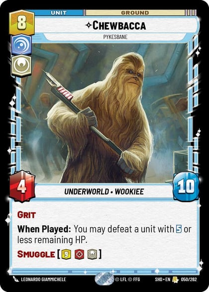 Chewbacca - Pykesbane, Shadows of the Galaxy 050/262