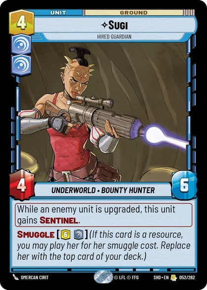 Sugi - Hired Guardian, Shadows of the Galaxy 052/262