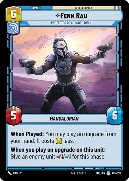 Fenn Rau - Protector of Concord Dawn, Shadows of the Galaxy 067/262