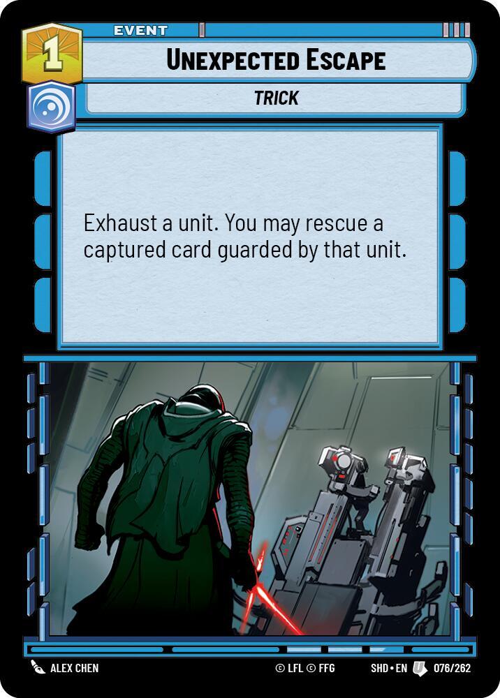 Unexpected Escape, Shadows of the Galaxy 076/262