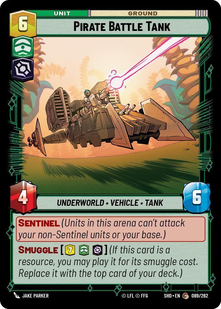 Pirate Battle Tank, Shadows of the Galaxy 089/262